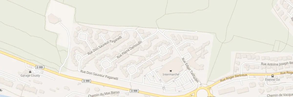 Plan du 44 Rue Pierre Demoulin à Nîmes