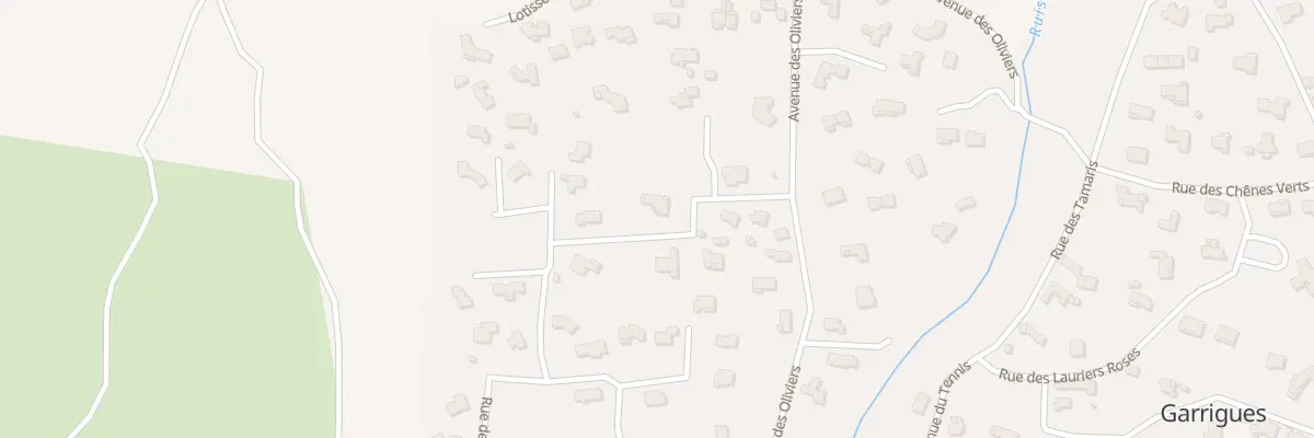 Plan du 6 Rue des Micocouliers à Garrigues-Sainte-Eulalie