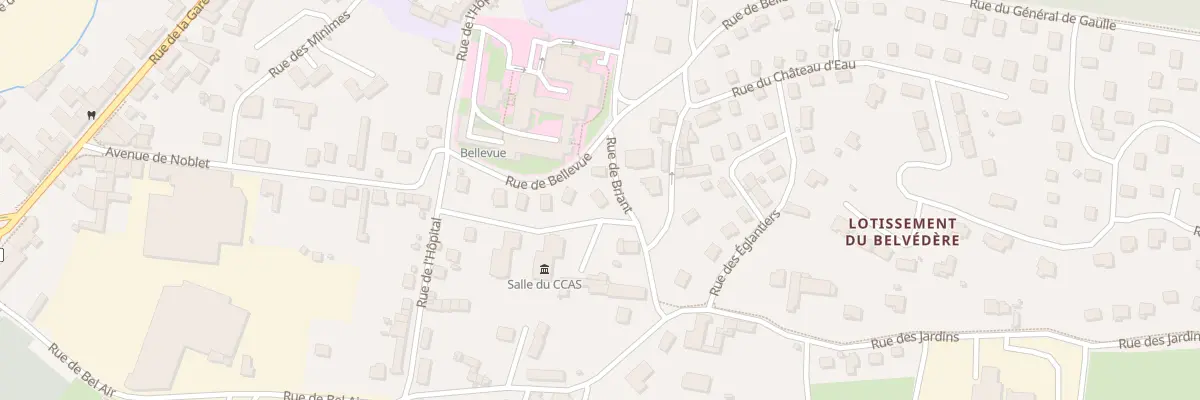 Plan du 8 Rue de Briant à La Clayette