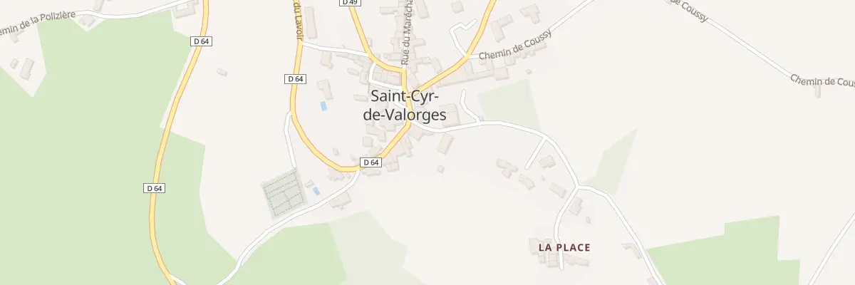 Plan du 30 Pl Heddleson à Saint-Cyr-de-Valorges