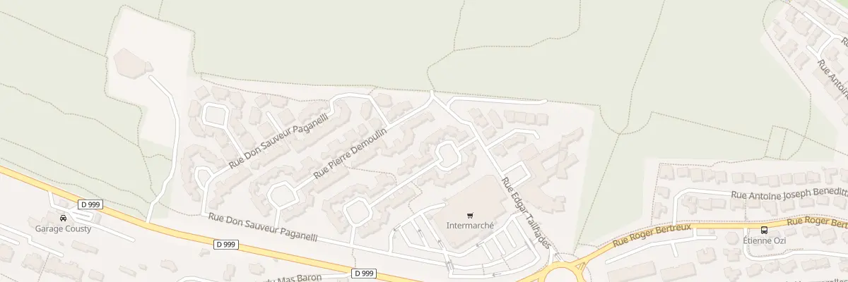 Plan du 49 Rue du Docteur Paradis à Nîmes