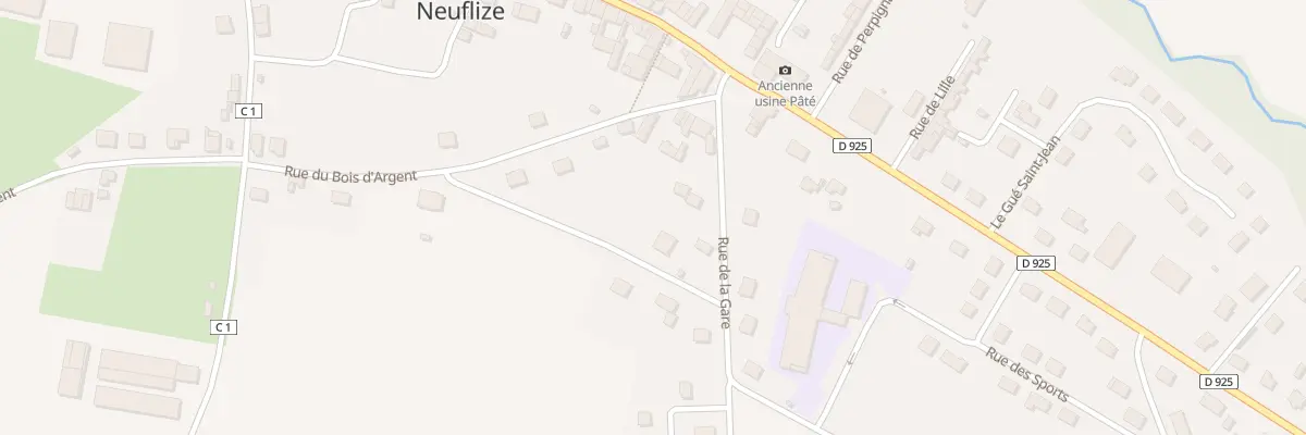 Plan du 4 Rue de la Gare à Neuflize