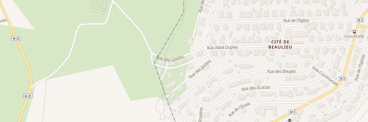 Plan du 9 Rue des Lavoirs à Roche-la-Molière