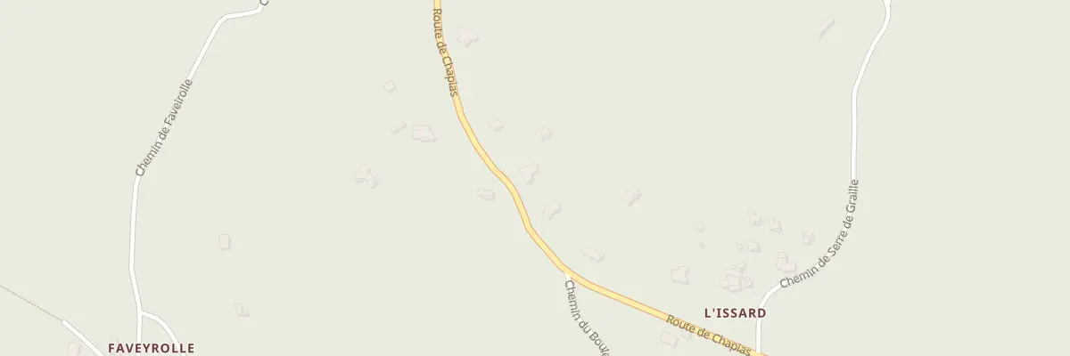 Plan du 5672 L’Issart à Labeaume