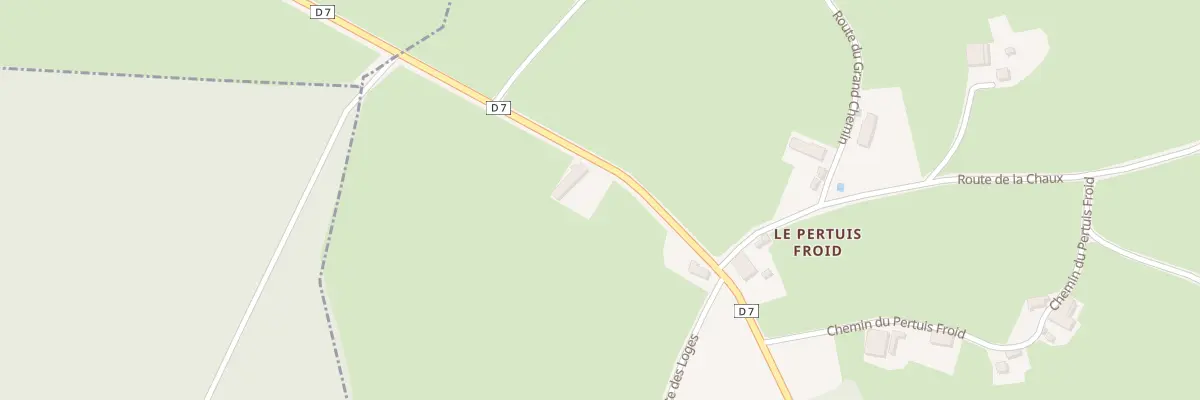 Plan du 3515 Rte de Génelard à Martigny-le-Comte