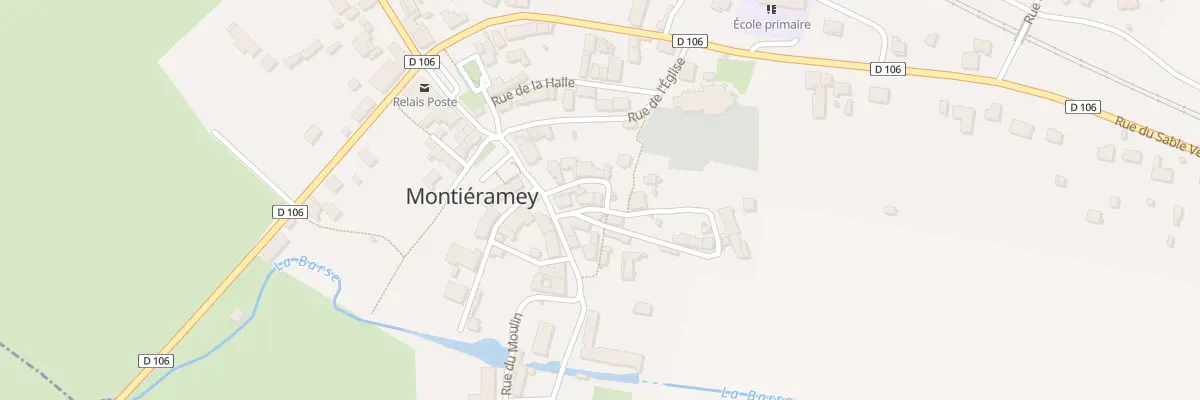 Plan du 3 Rue des Gentils Hommes à Montiéramey