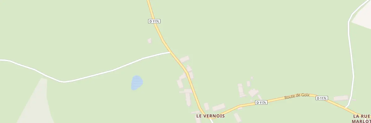 Plan du 5181 Le Vernois à Thoisy-la-Berchère