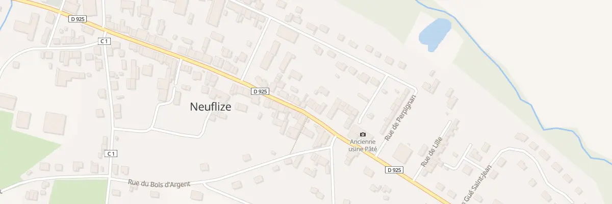 Plan du 10 Rue Jean Abraham Poupart à Neuflize