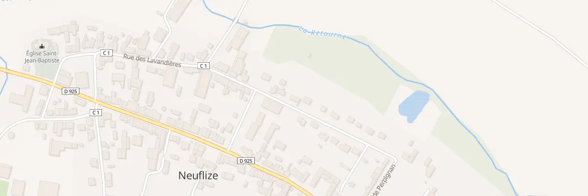 Plan du 22 Rue des Lavandieres à Neuflize