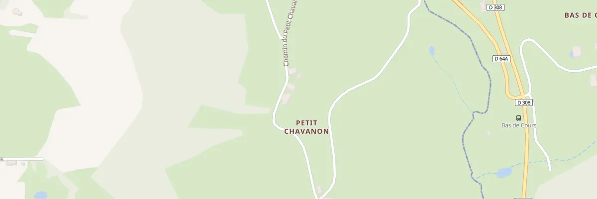 Plan du 613 Chem du Petit Chavanon à Sevelinges