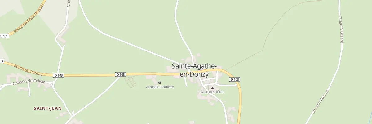 Plan du 17 Che de la Conche à Sainte-Agathe-en-Donzy