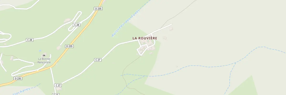 Plan du 6 Rue La Calade à Chassiers