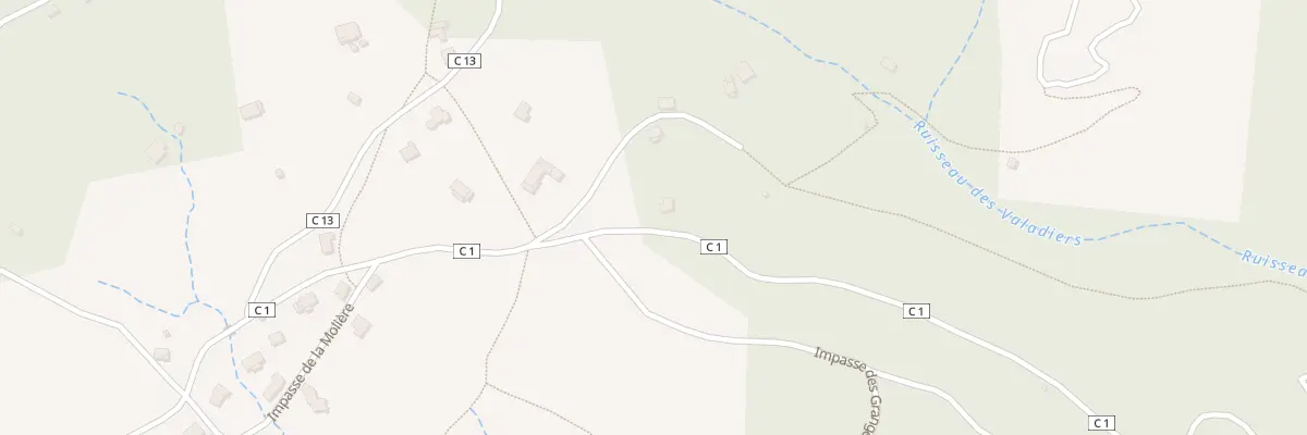 Plan du 995 Rte de Bethanie à Chassiers