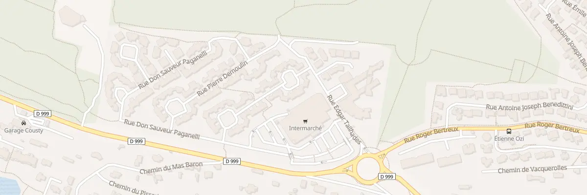 Plan du 34 Rue du Docteur Paradis à Nîmes