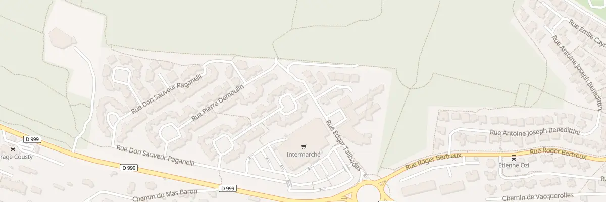 Plan du 46 Rue du Docteur Paradis à Nîmes