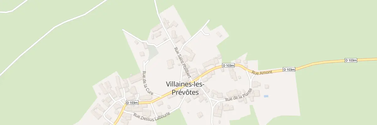 Plan du 4 Rue Saint Philibert à Villaines-les-Prévôtes