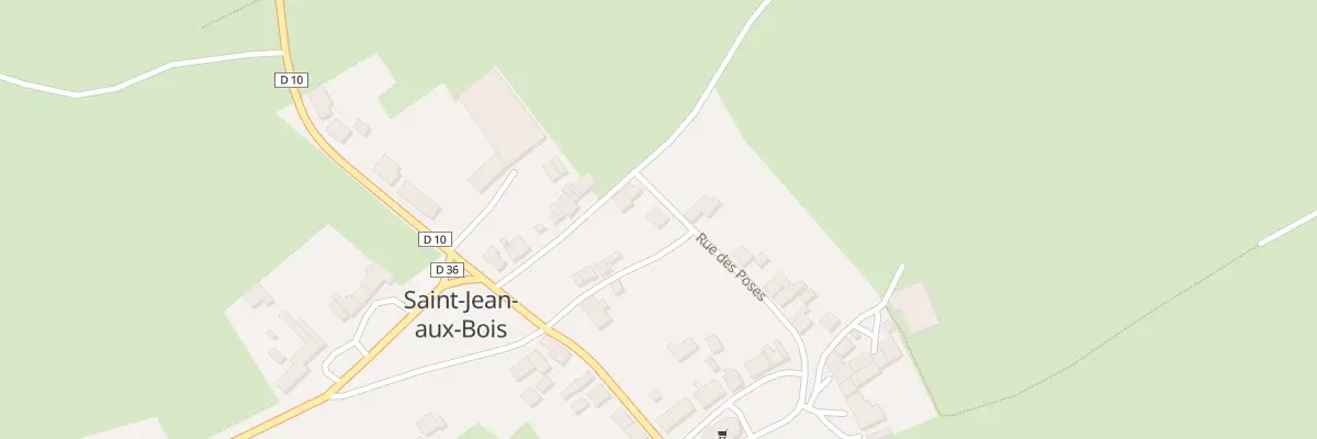 Plan du 4 Rue des Poses à Saint-Jean-aux-Bois