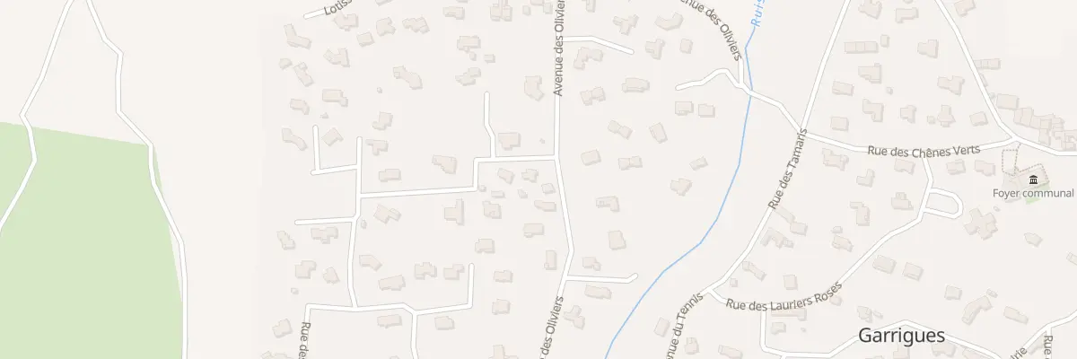 Plan du 5178 Av des Oliviers à Garrigues-Sainte-Eulalie