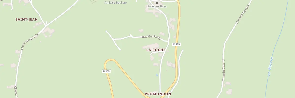 Plan du 44 Imp la Roche à Sainte-Agathe-en-Donzy