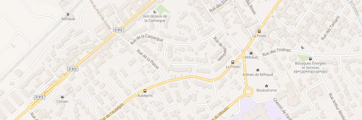 Plan du 30 Rue de l’Abrivado à Milhaud