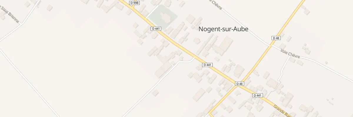 Plan du 44 Gr Grande Rue à Nogent-sur-Aube