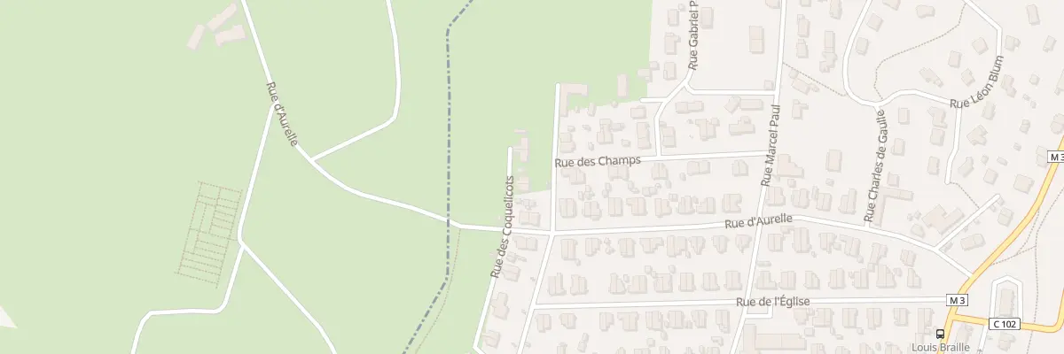 Plan du 5 Rue des Coquelicots à Roche-la-Molière