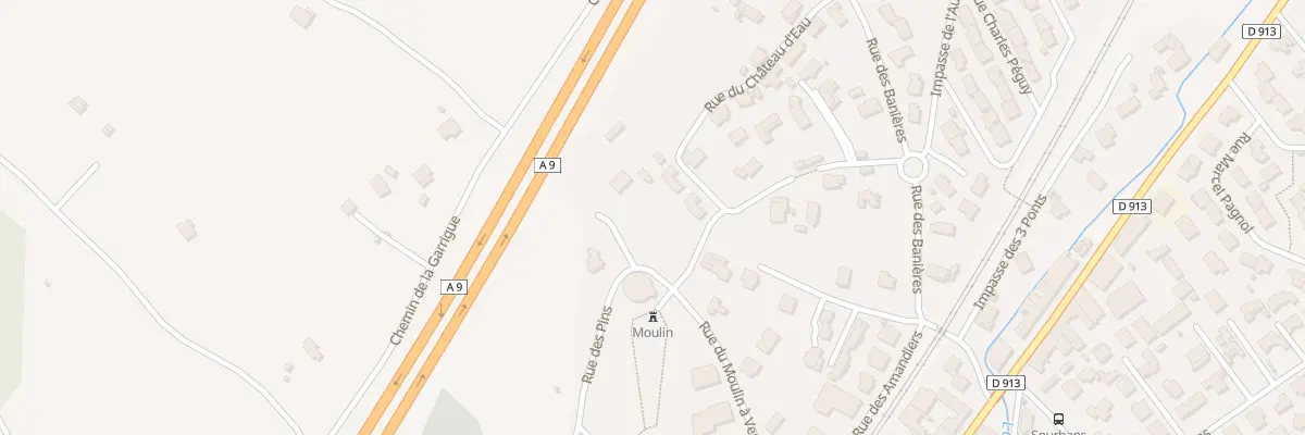Plan du 14A Rue du Moulin à Vent à Milhaud