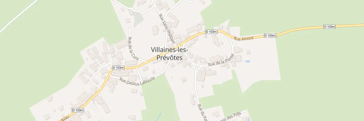 Plan du 4 Rue du Patis à Villaines-les-Prévôtes