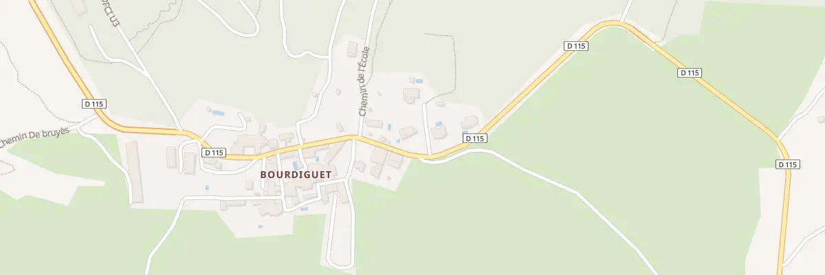 Plan du 5302 Rte des Charbonniers à Aigaliers