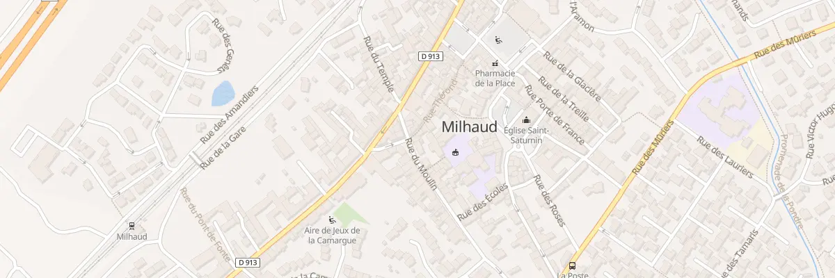 Plan du 7 Rue du Moulin à Milhaud