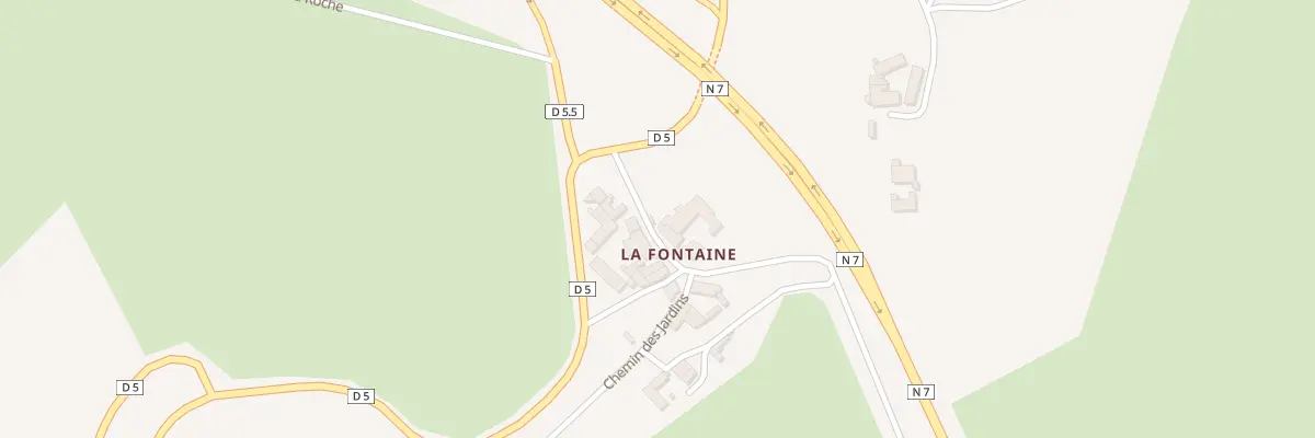 Plan du 68 Rue de la Fontaine à Machézal