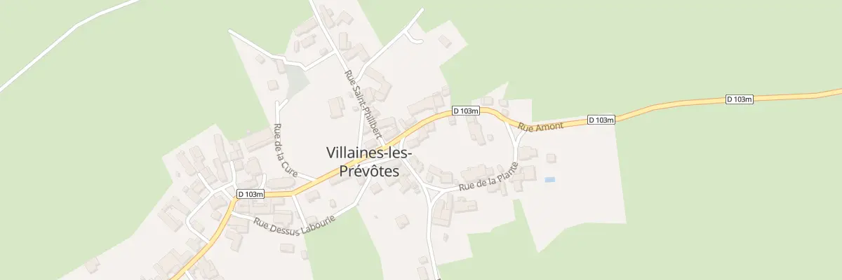Plan du 6 Pl de la Mairie à Villaines-les-Prévôtes