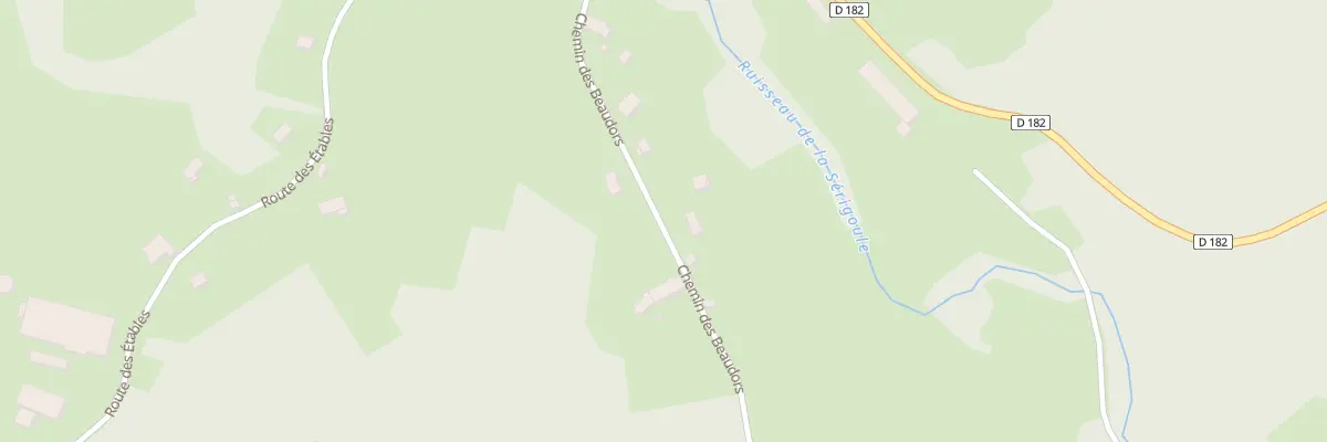 Plan du 6207 Gardaillac à Tence