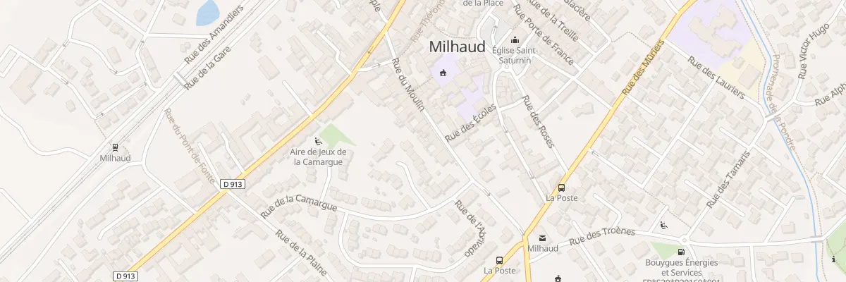 Plan du 26A Rue du Moulin à Milhaud