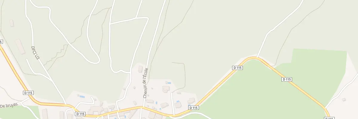 Plan du 5305 Rte des Charbonniers à Aigaliers