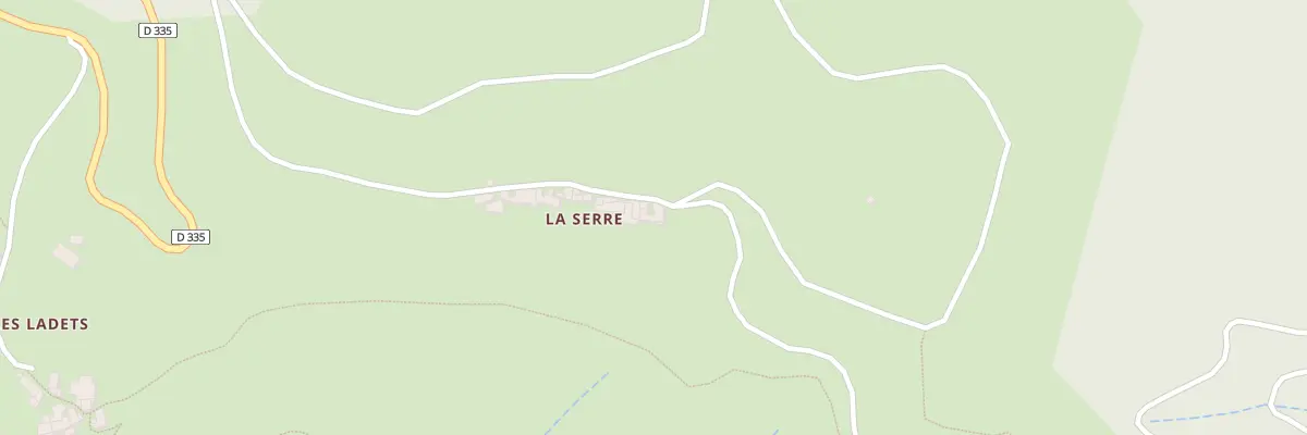 Plan du 5142 La Serre à Lentillères