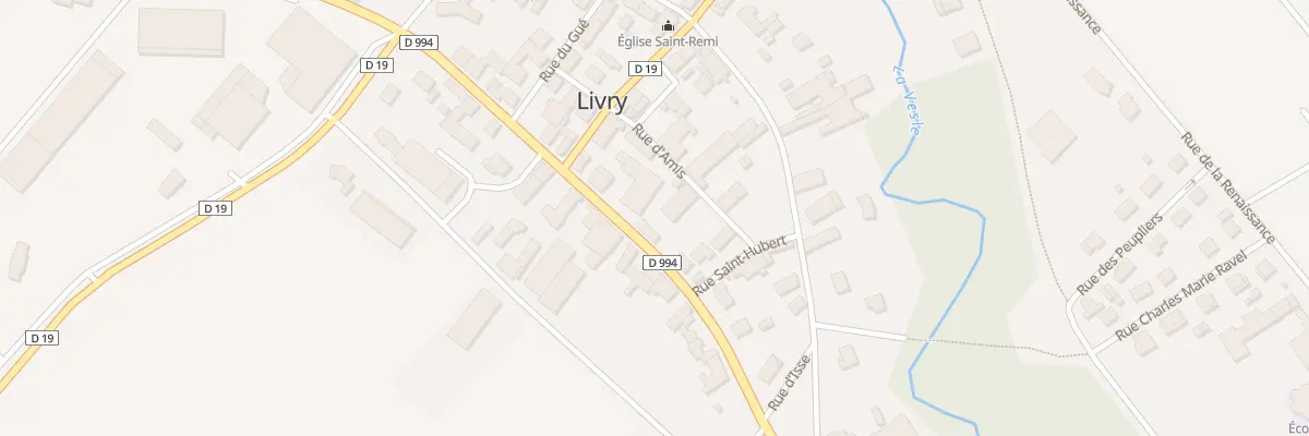 Plan du 10 Rue du Général de Gaulle à Livry-Louvercy