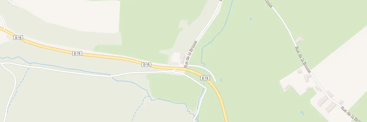 Plan du 28 Rue de la Brosse à Bard-le-Régulier