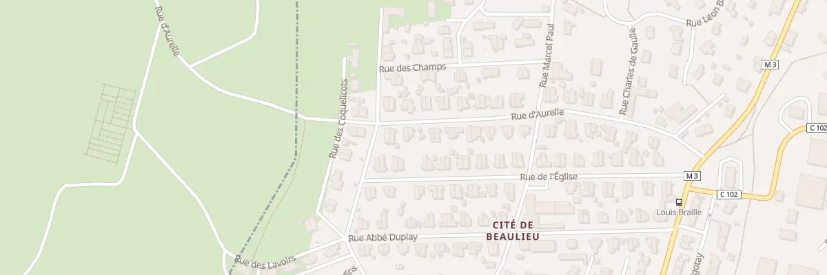 Plan du 49 Rue d’Aurelle à Roche-la-Molière
