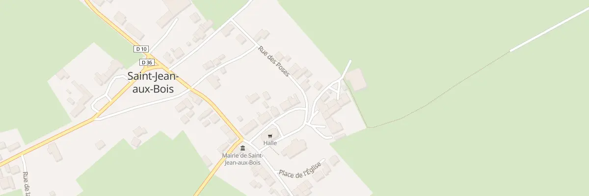 Plan du 7 Pl de l’Eglise à Saint-Jean-aux-Bois
