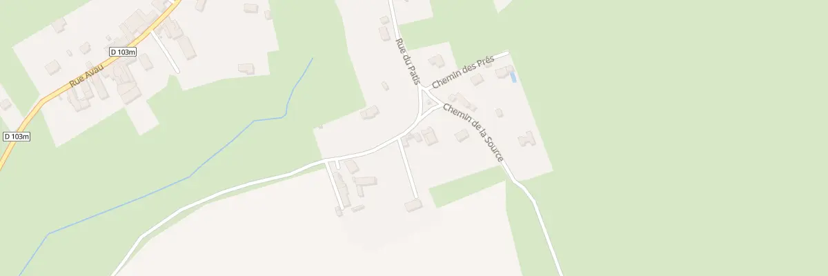 Plan du 7 Rue du Patis à Villaines-les-Prévôtes