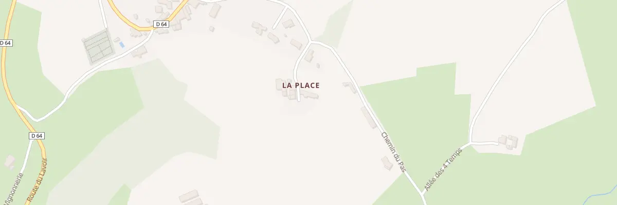 Plan du 327 Che de la Place à Saint-Cyr-de-Valorges