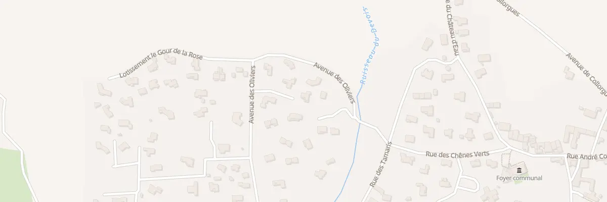 Plan du 5005 Av des Oliviers à Garrigues-Sainte-Eulalie