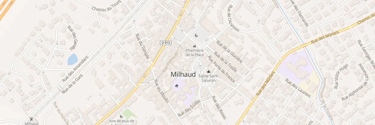 Plan du 5 Pl du Castellas à Milhaud