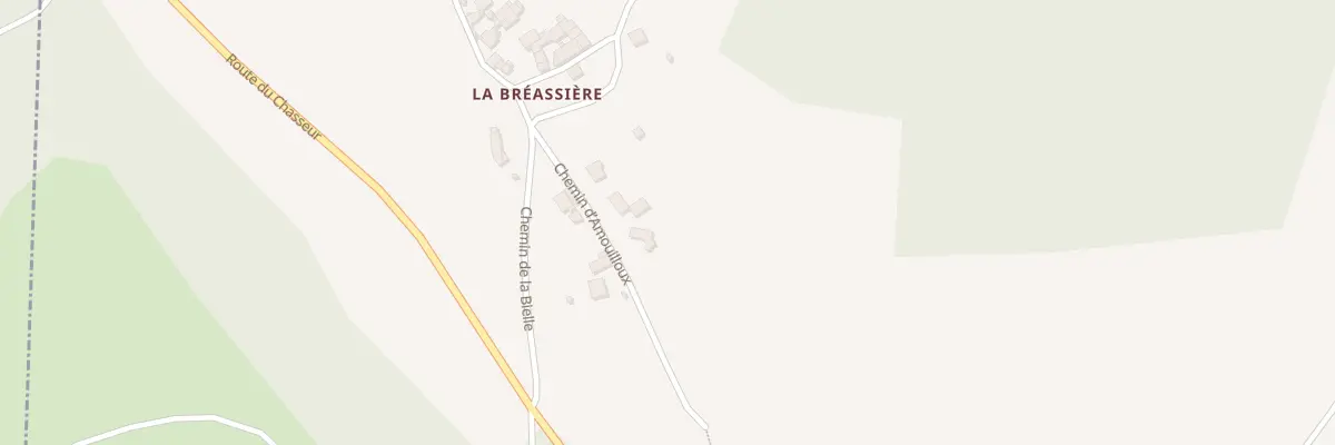 Plan du 111 Che d’Amouilloux à La Fouillouse