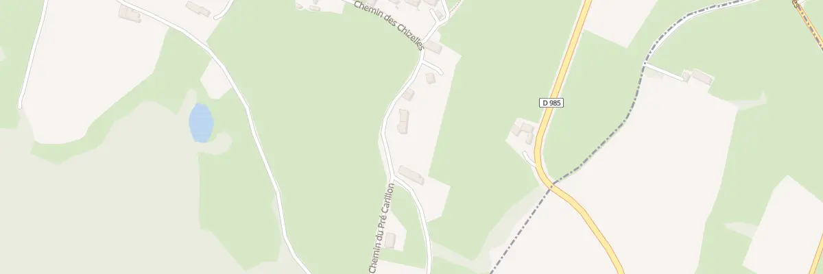 Plan du 481 Che des Chizelles à Chassigny-sous-Dun