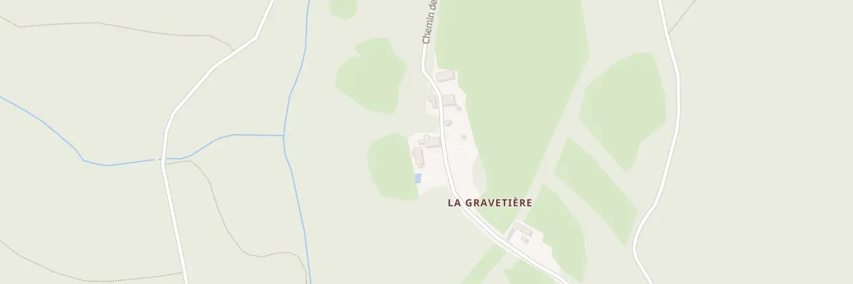 Plan du 1 Rue de la Gravetière à Broye