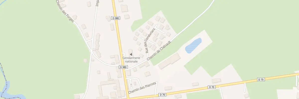 Plan du 20 Rue des Genevriers à Précy-sous-Thil