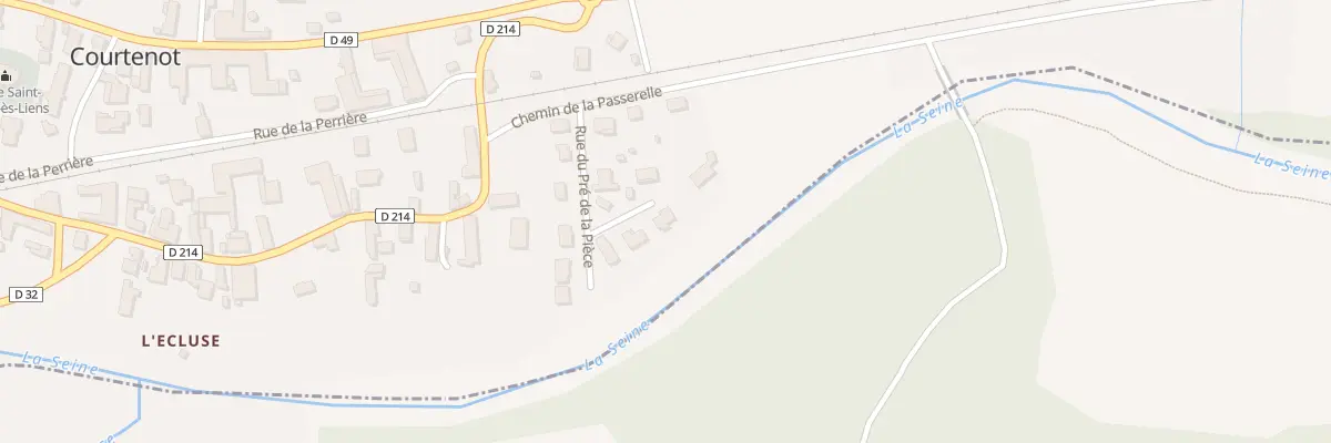 Plan du 3 Imp du Pré de la Pièce à Courtenot