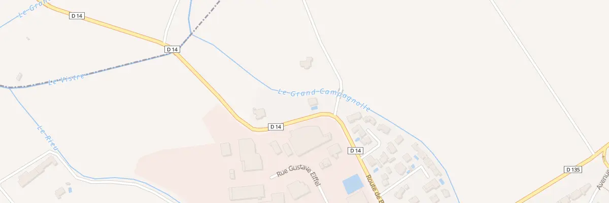 Plan du 12 Rte de Bernis à Aubord